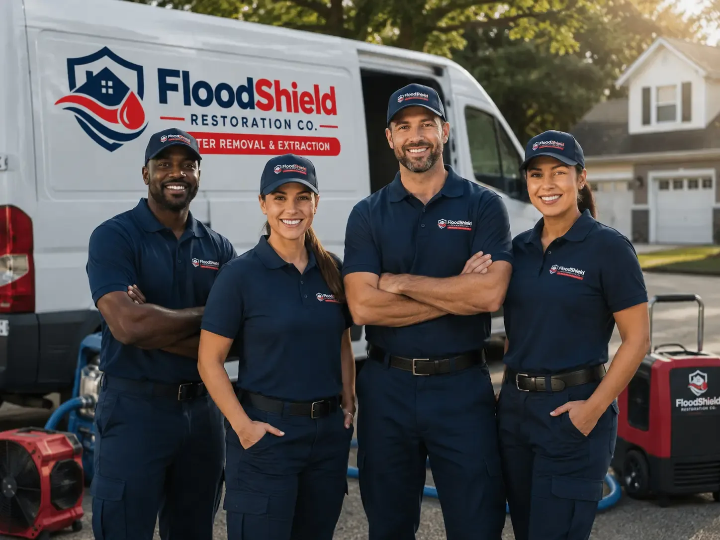 Flood Damage Restoration company in Bellmont, IL